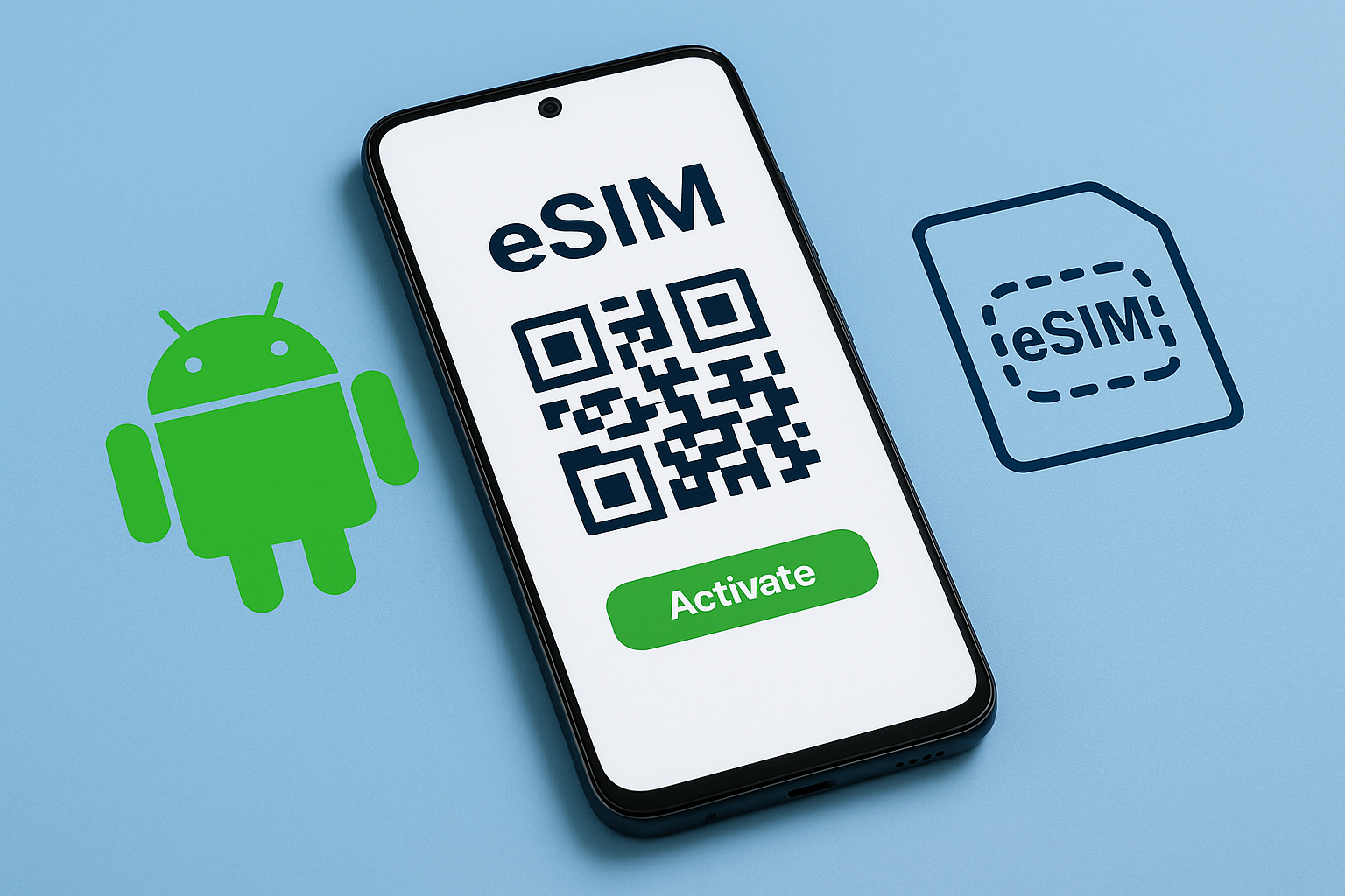 התקנת eSIM באנדרואיד – המדריך המלא לשימוש חכם ונוח