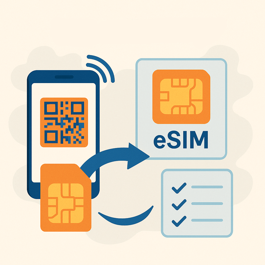 כיצד פועל כרטיס SIM וירטואלי (eSIM) בישראל?